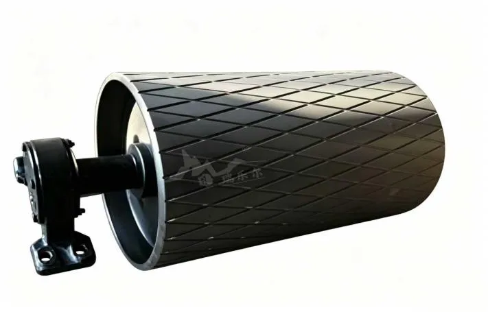 pulley material buildup